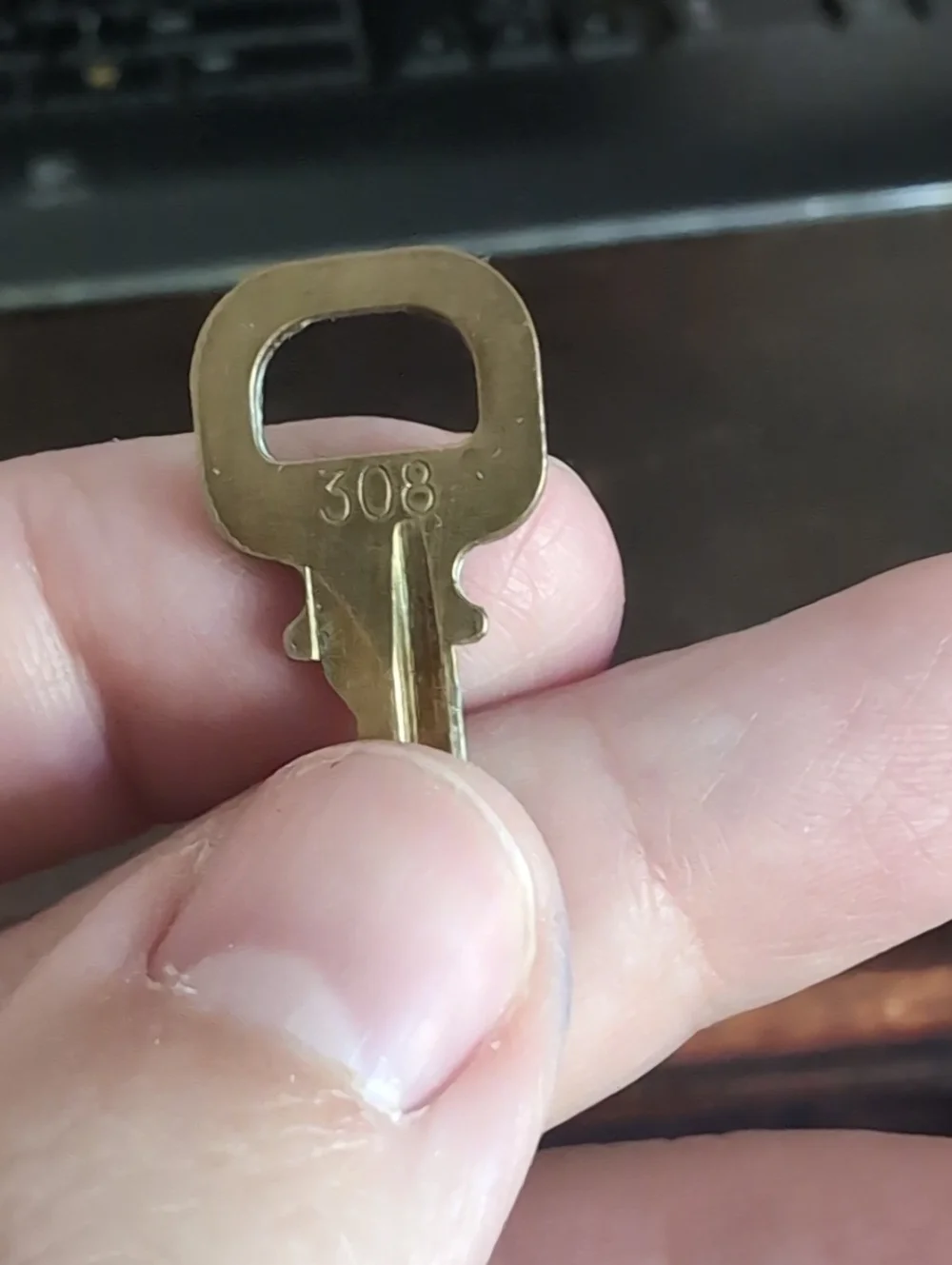 Louis Vuitton Gold Tone Padlock and Key
